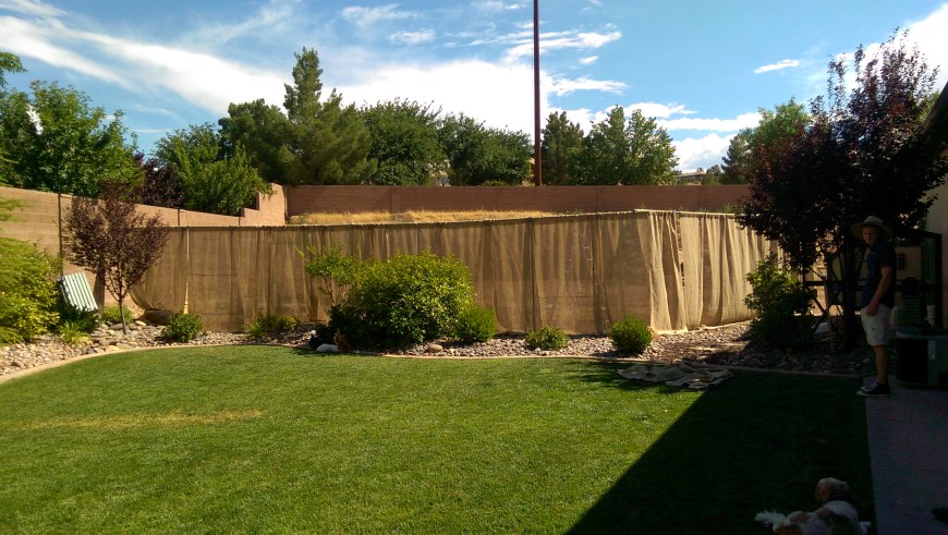 All panels are in place, nearly done!